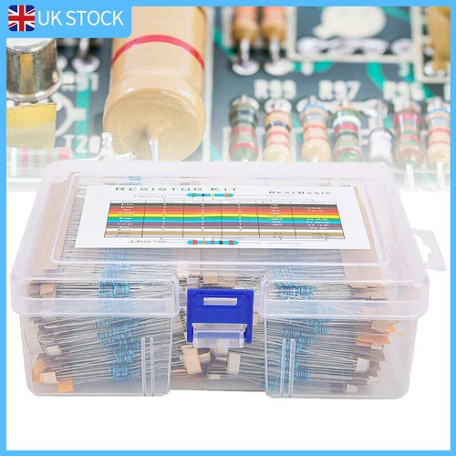 2600 pcs 130 values 1 - 1-3m, 1/4w