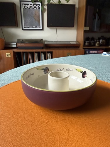 Vintage rayware olive serving - vintage,