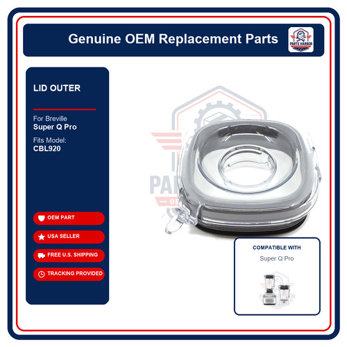 Genuine oem breville lid outer - oem,