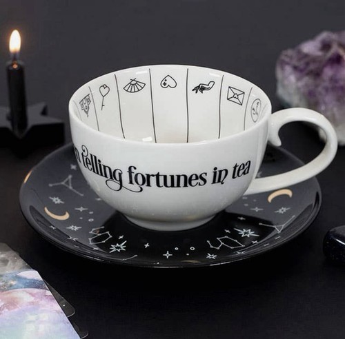 Fortune telling black - telling, ceramic