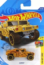 1/64 Humvee Beige/Brown/Orange