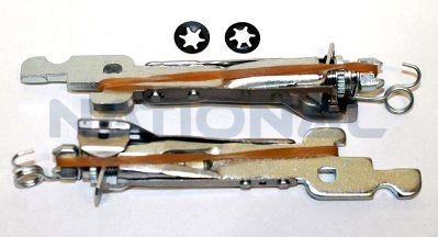Brake shoe adjuster front - front, fits