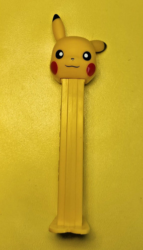 Pikachu yellow pez - pikachu, (pokemon)