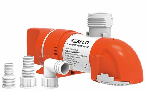 Low profile manual bilge pump - low,