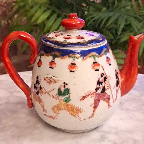 Vintage japanese samurai china - vintage,