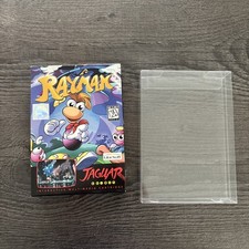 Rayman Atari Jaguar CIB Complete RARE W/ Shrink Manual Cartridge Box Authentic