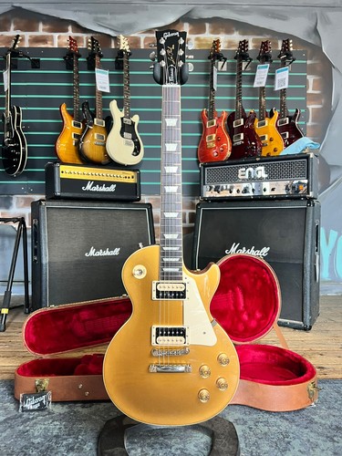 Gibson les paul classic - les, gold