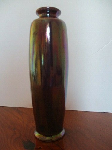Ruskin vase purple - -,