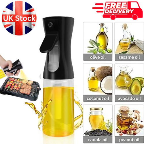 Olive oil spray bottle 200ml - olive,