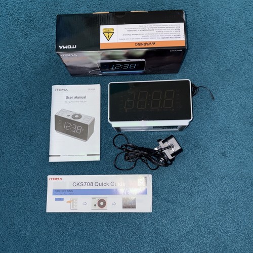 Itoma alarm clock radio - itoma,