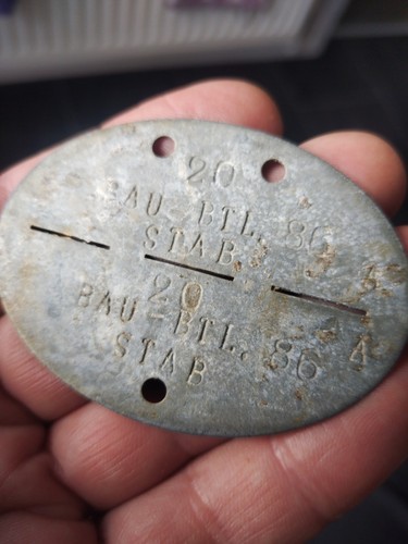 German ww2 identity disc - german,