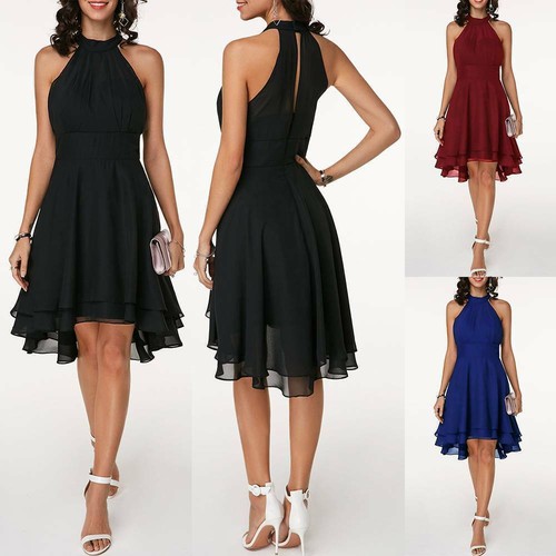 Womens halterneck mini - mini, dress