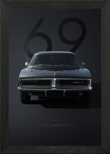 1969 Dodge Charger R/T Framed