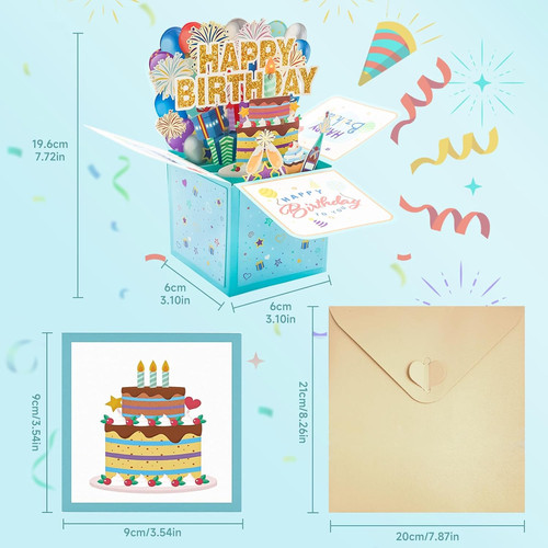 Musical birthday card - musical,