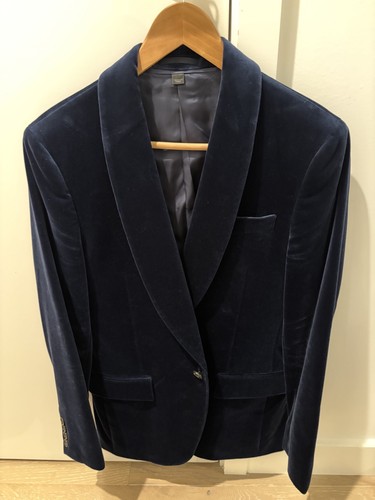 Crew velvet shawl collar - j.crew,