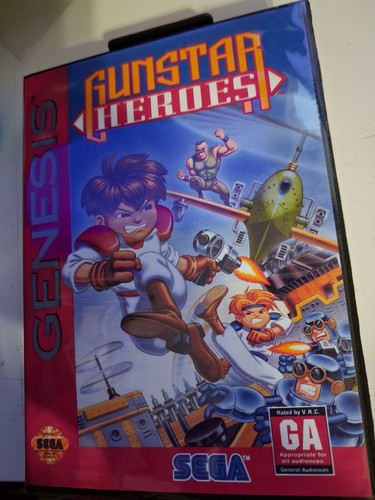 Gunstar heroes sega genesis - (sega,