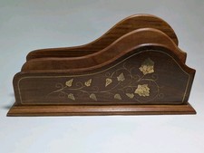 Vintage Wooden Letter Rack