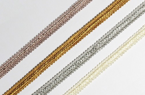 12mm silky scroll - braid, blinds