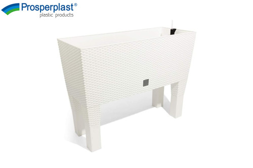 Plant pot rectangular legs - pot,