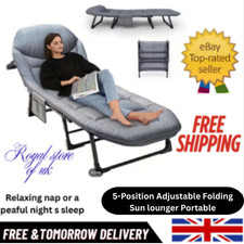 Sun Lounger with Cushion
