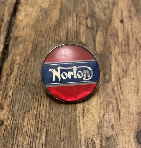 Norton vintage pin badge - vintage,
