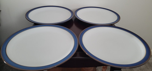 Denby imperial blue - 4, x