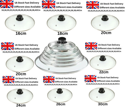 Universal glass pan lid - pan,