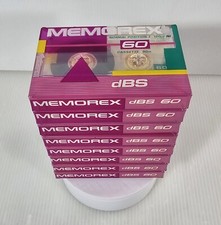 8 Memorex dBS 60 Minute Blank