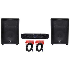 (2) JBL JRX212 1000w 12" DJ