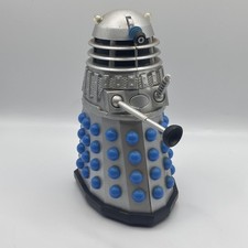 Doctor Who Product Enterprise NOT WORKING Dalek - Silver Blue Talking Dalek