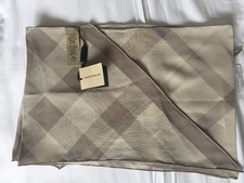 Authentic Burberry Silk Scarf