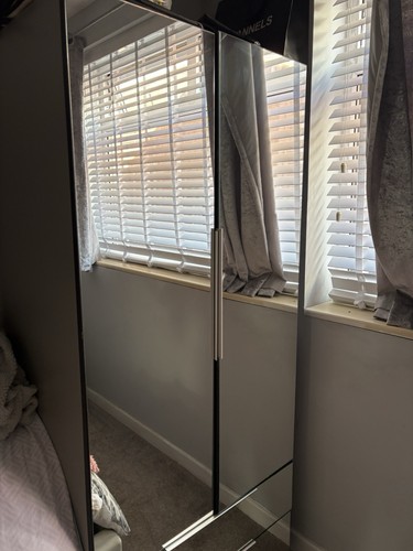Black freestanding door - black,
