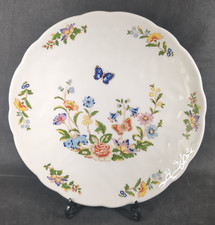 Aynsley Decorative Cake Plate ~ COTTAGE GARDEN ~ Bone China ~ Dia 26cm - VGC