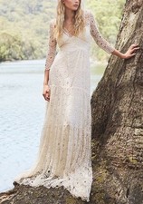 Kite & Butterfly Ivory Crochet