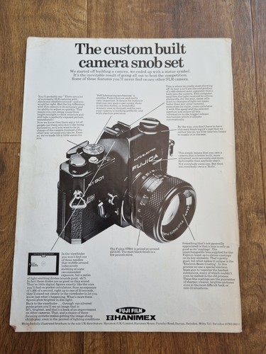 Fujifilm hanimex camera 1970s - hanimex,