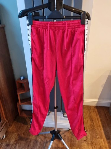 Kappa red tracksuit bottoms - kappa,