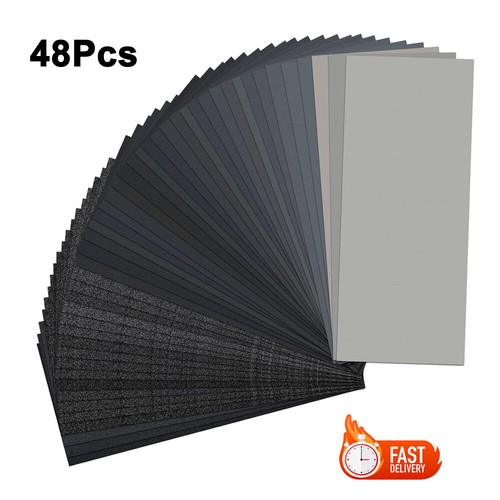 48pcs wet and dry - and, paper