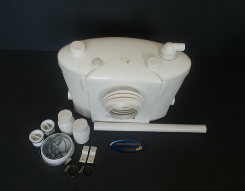 Uniflo macerator toilet - uniflo/4s,