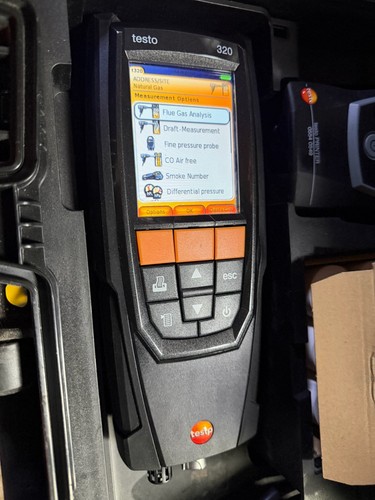 Testo 320 flue gas - testo,