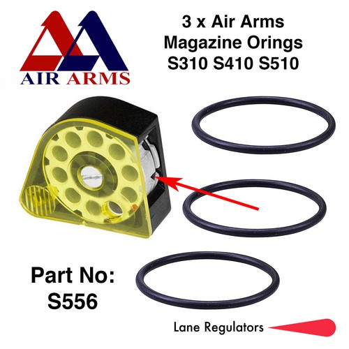 Air arms magazine - o, ring