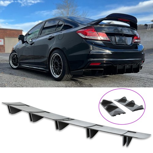 Carbon rear bumper - rear,