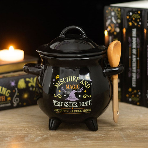 Mischief and magic cauldron - and,