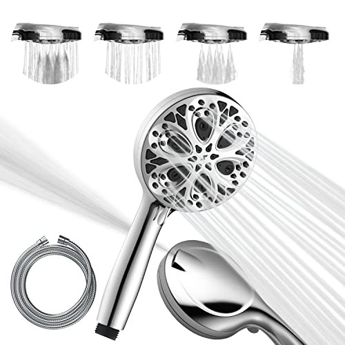 Shower head and hose - and,
