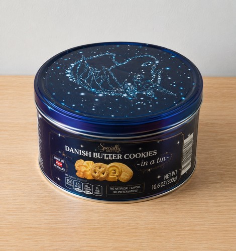 Vintage blue danish butter - vintage,