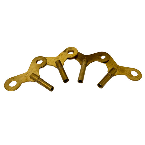 Clock winding key - clock,