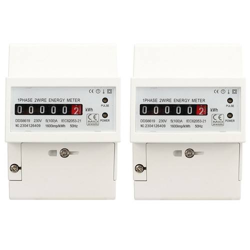 Electricity meter 230v - 2x,