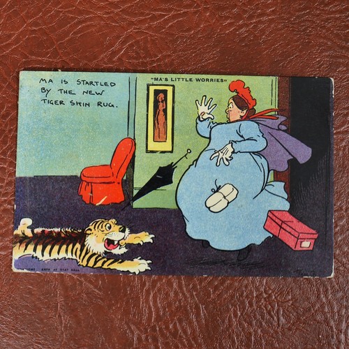 Postcard comic tom - tom, browne