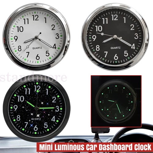 Mini car dashboard - car, clock