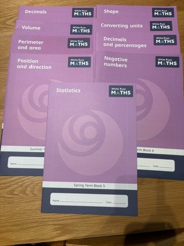 White rose maths - maths, workbooks