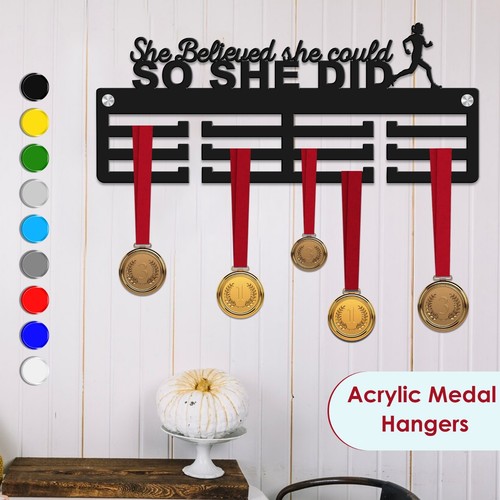 Medal hanger for runners she - medal,